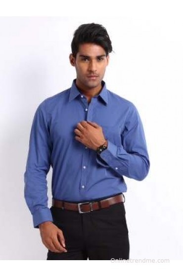 Protext Men's Solid Formal Shirt Protext Men's Solid Formal Shirt